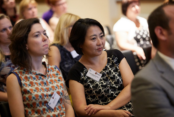 Publikum na konferenci